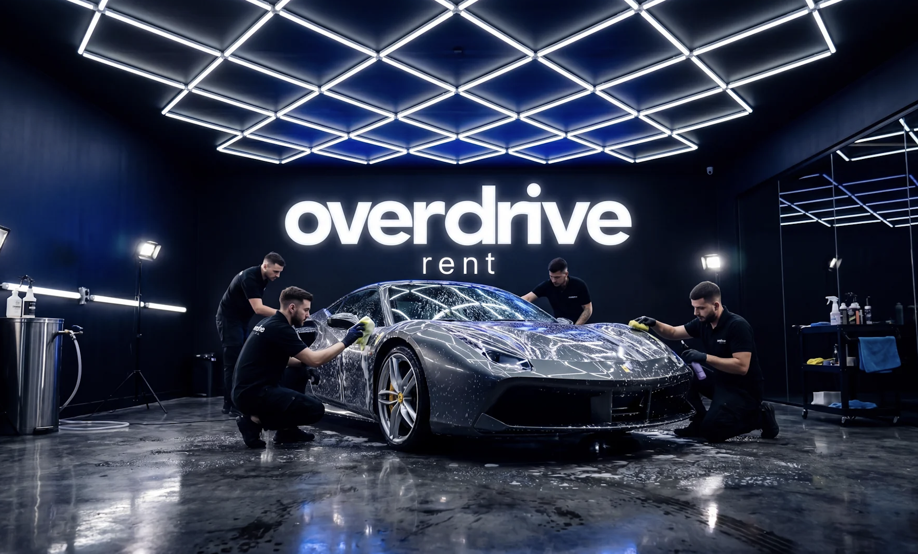 Premium detailing of luxury cars in Ibiza